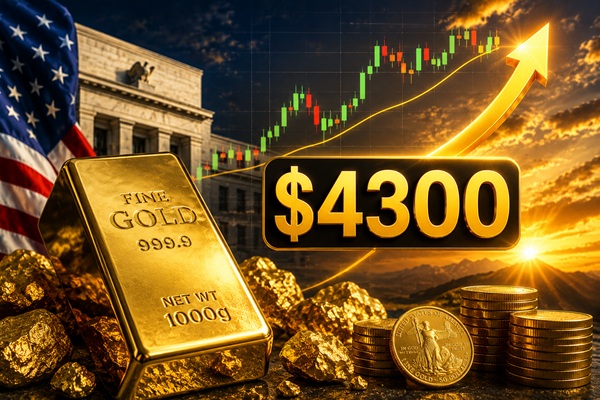 Vàng kiểm định 4.300 USD: Cơ hội bắt đáy hay cảnh báo đảo chiều?