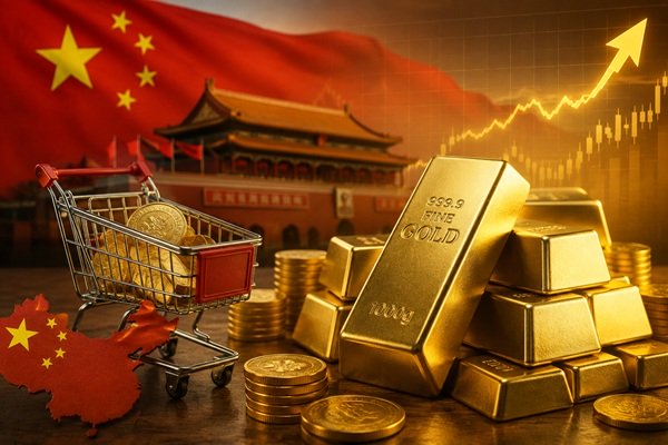 Trung Quốc “điên cuồng” gom vàng: nhập khẩu vượt 1.100 tấn, mục tiêu 1.200 tấn đang đến gần