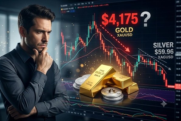 Thủng mốc $4.175, giá vàng sẽ lao dốc không phanh? Kịch bản xấu nhất giới đầu tư cần biết!