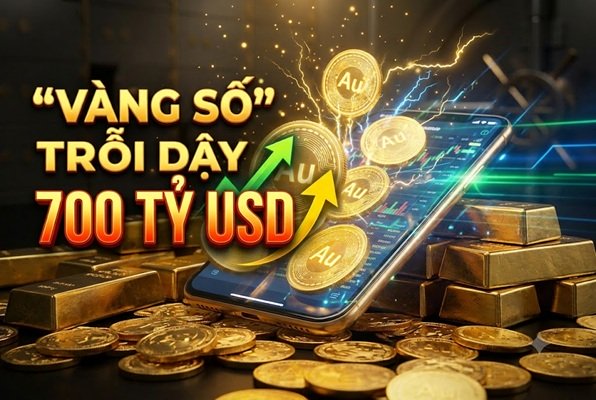 Cuộc đổi ngôi thế kỷ: Bí mật đằng sau con số 700 tỷ USD khiến giới buôn vàng toàn cầu phát sốt