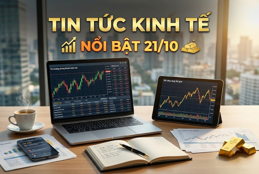 Điểm tin ngày 21/10: Loạt “ông lớn” ngân hàng trung ương lên tiếng, Vàng tối nay đi theo hướng nào?