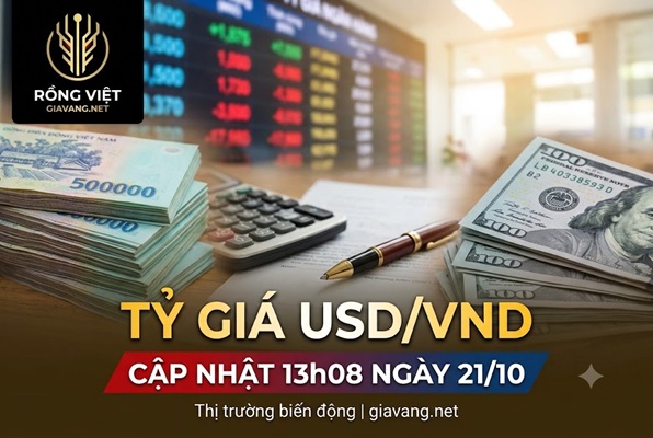 Tỷ giá USD/VND ngày 21/10: TGTT hạ 5 đồng – giá đô tại các NHTM ổn định